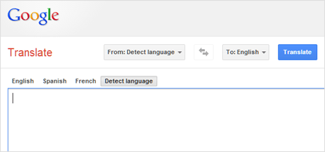 google translate website