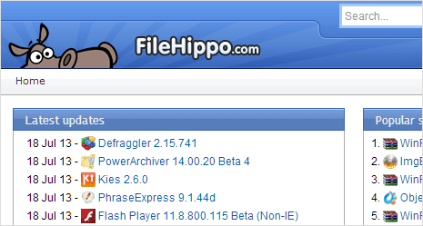 filehippo website to download old version software