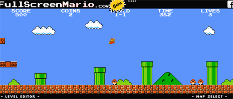 old super mario bros game online free