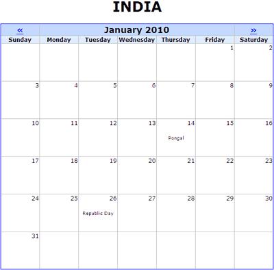 Print Online Calendar on Make Printable Calendar With Holidays Online