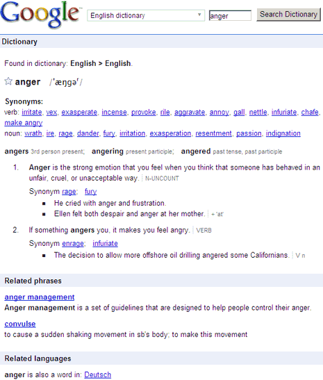 meaning  dictionary