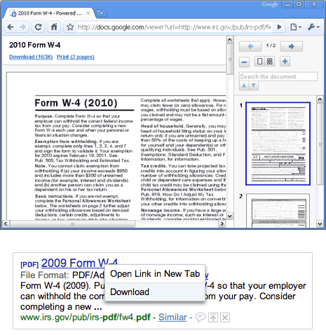 android open pdf with google docs