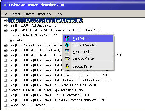 unknown-device-drivers