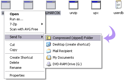 How to Zip, Unzip files & folder on Windows