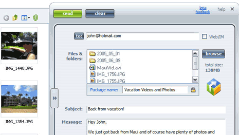 how to attach large files in yahoo mail