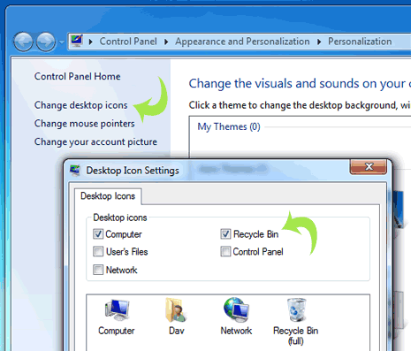 Restore Internet Explorer Desktop Icon Vista