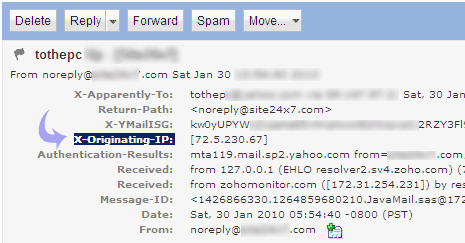track email ip address gmail