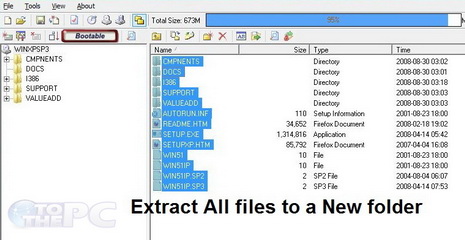 extract all files from ISO