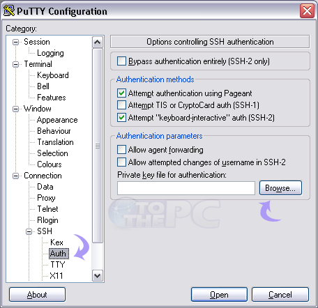 using putty to copy files