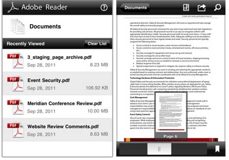 ipad pdf reader two page view