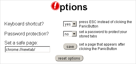 Hide Tabs (Panic Button)