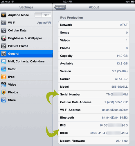 Imei Number Vs Serial Number