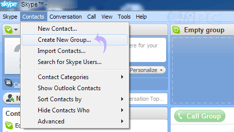 how to make a skype to skype call to other skype users