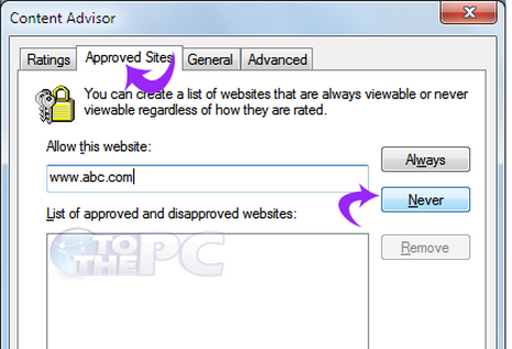 website blocker internet explorer