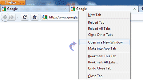 chrom duplicate tab shortcut mac