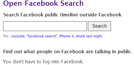 Facebook without login search Recover Facebook