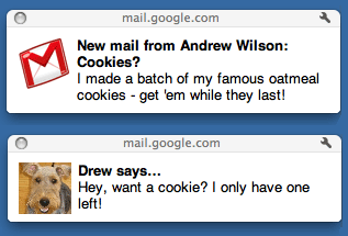 Gmail desktop notifications in Chrome