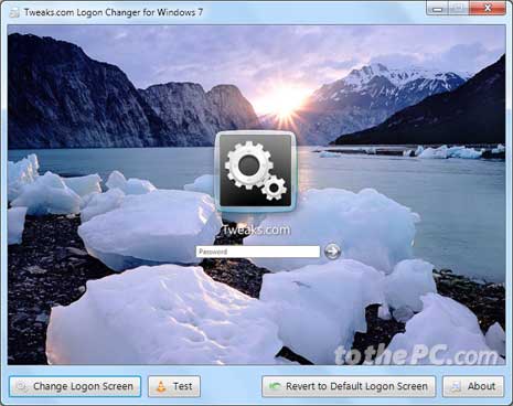 compaq logon screen. Logon Screen” button and