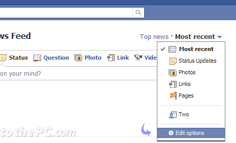 News Update on Filter Facebook News Feed Updates