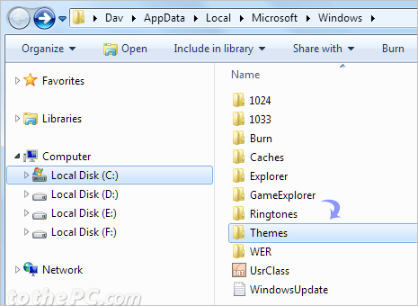 windows 7 folder backup