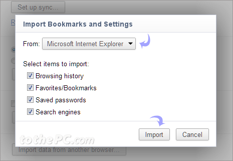 import bookmarks to opera beta from chrome