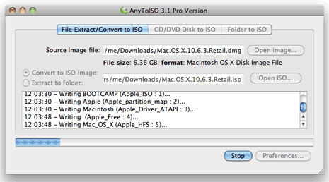 convert img file to iso