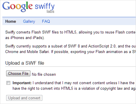 chrome not playing swf files