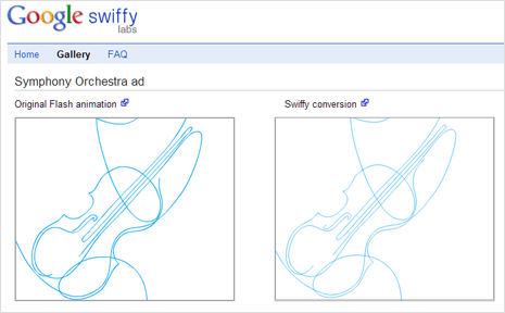 Swiffy json format
