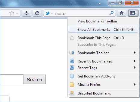 selecting more than one bookmark firefox