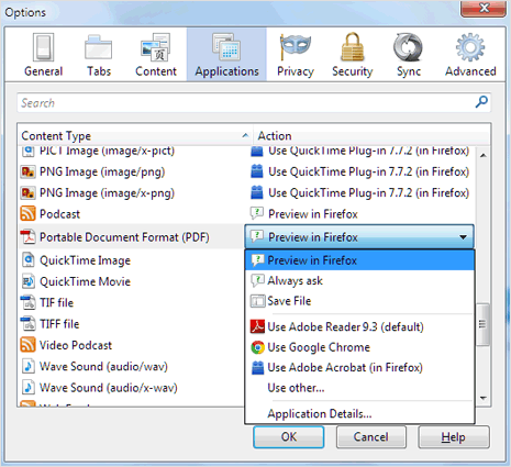 firefox pdf creator