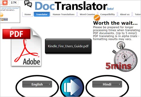 translate pdf documents online free