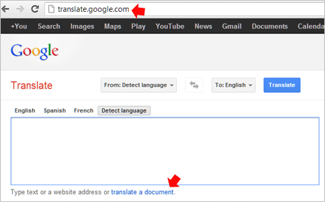 Google translate shop pdf online