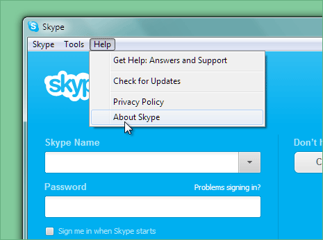 create new skype account