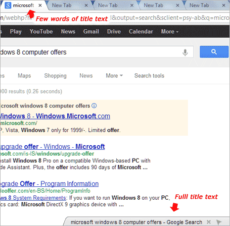 how to search on a webpage windows google chrome