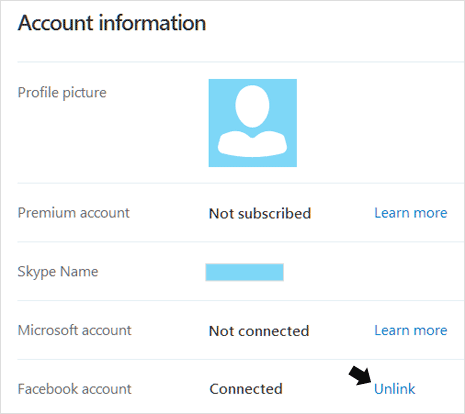 skype-unlink-facebook-accounts