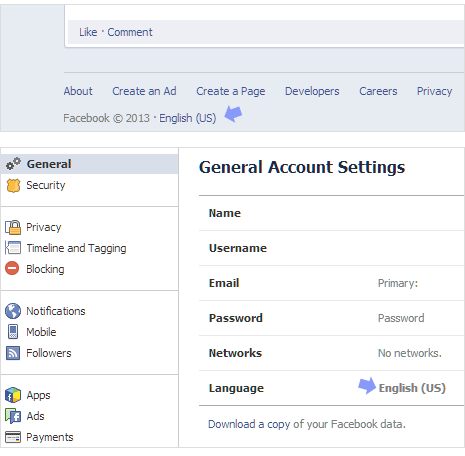 facebook-language-settings