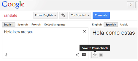 google-phrasebook