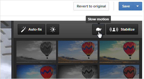 slomo video editor slow motion