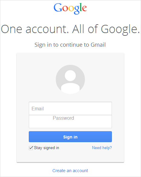 gmail google voice login