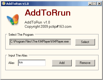Program Alias Windows