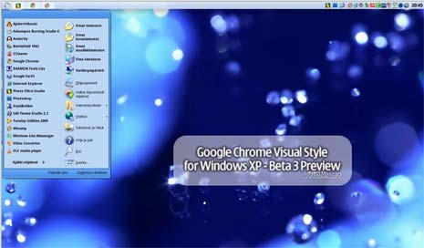 google chrome icon file. Chrome Visual style for XP