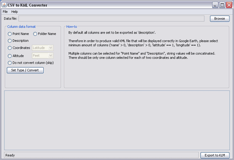 converting kml to csv