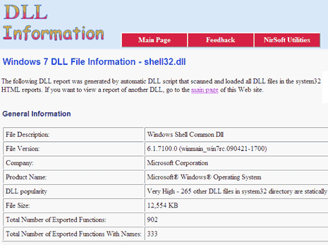 microsoft dll files