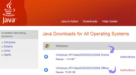 latest java software for windows 7