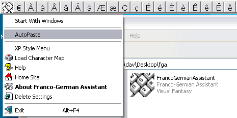 french accents in word document