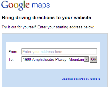 google-maps-gadget-direction-widget