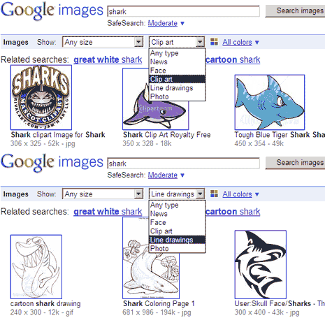 google-search-clipart-line-drawings