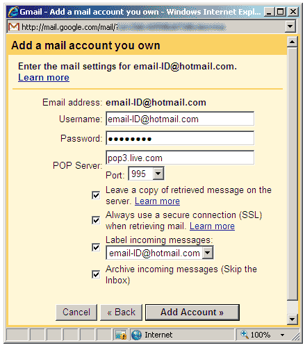 hotmail-messages-to-gmail-pop3