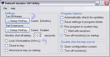 monitor menu button stuck