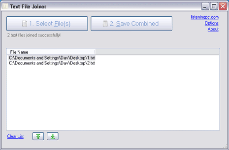 how to decipher text harvester file